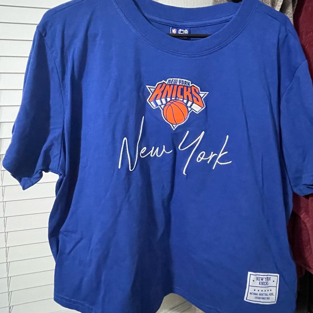 NBA Blue New York Knicks Women's Top